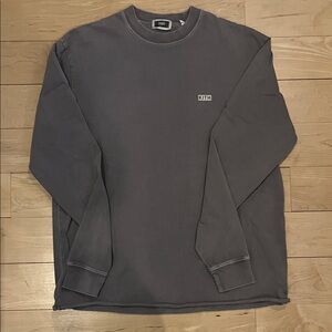 Kith men’s Charcoal Long Sleeve Top